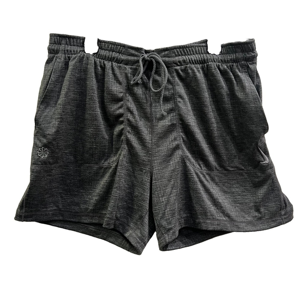 New NIKE Men's YOGA Dri-FIT 5" Unlined Shorts XL FB7786-065 MSRP $65 NICE!